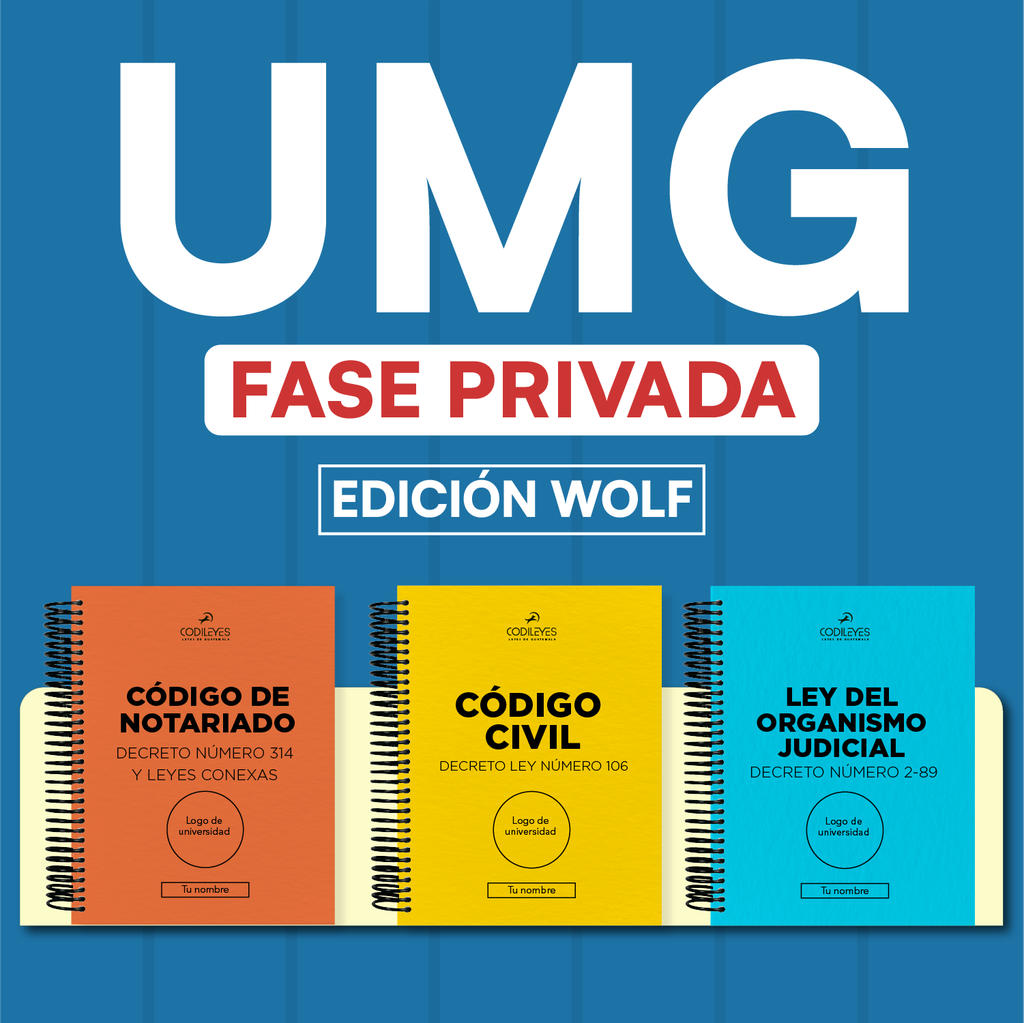 UMG- Paquete de 40 Leyes Fase Privada (Wolf🐺) 