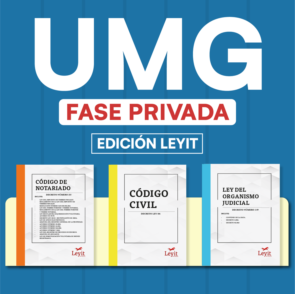 UMG- Paquete de 39 Leyes Fase Privada (Leyit🦊) 
