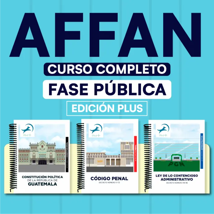 AFFAN - Paquete de 38 Leyes Fase Pública - Curso Completo (Plus➕)