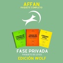 AFFAN Fase Privada - Listado por materia⭕️ - Edición Wolf (Con espiral, Personalizadas y Letra Grande)