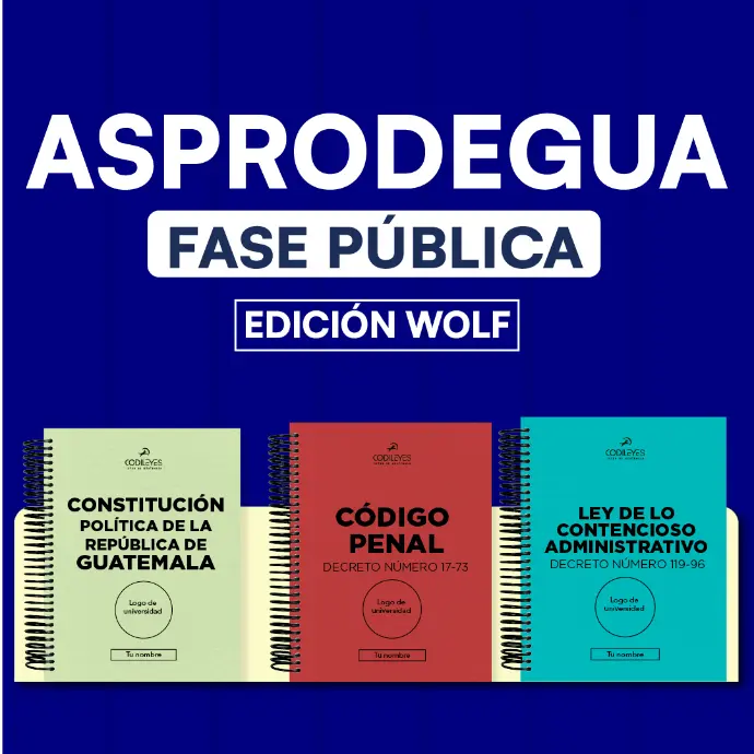 Fase Pública ASPRODEGUA - Edición Wolf🐺