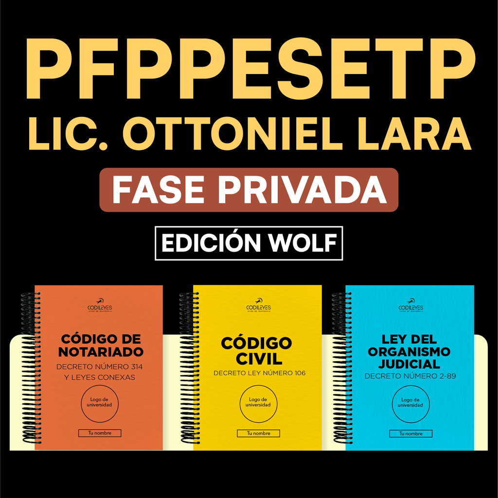 PFPPESETP- Paquete de 30 Leyes Fase Privada (Wolf🐺)