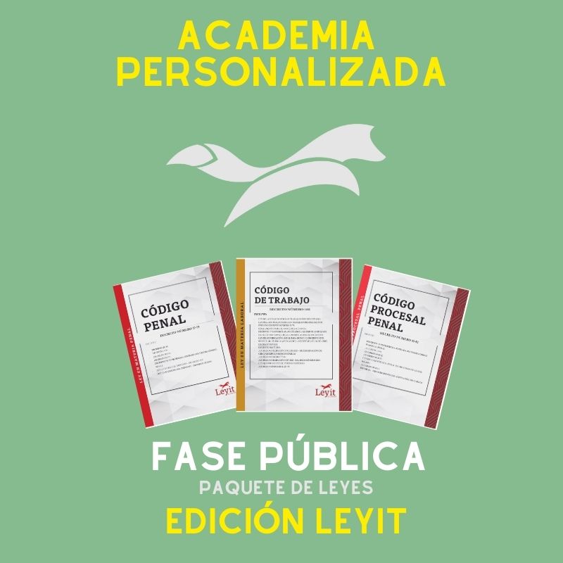 PFPPESETP- Paquete de 35 Leyes Fase Pública (Leyit🦊)