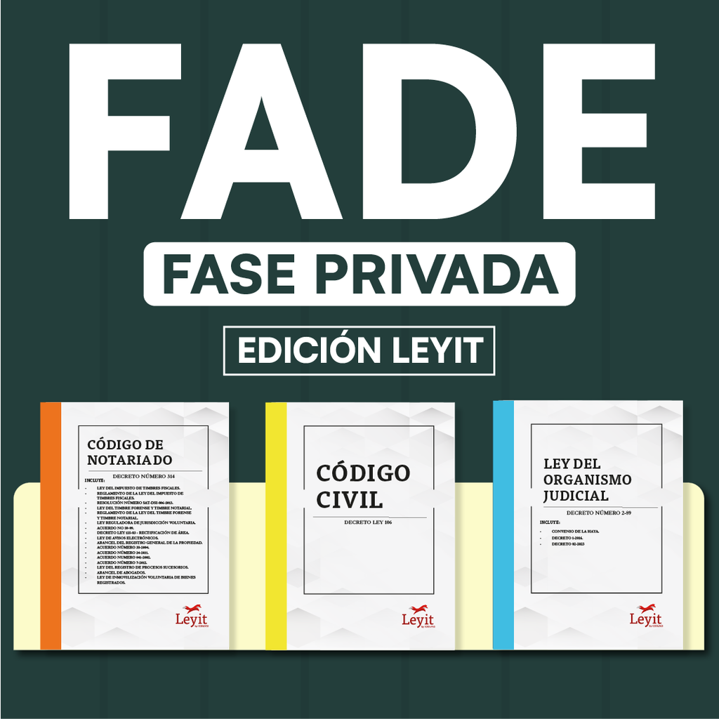 FADE - Paquete de 46 Leyes Fase Privada (Leyit🦊)