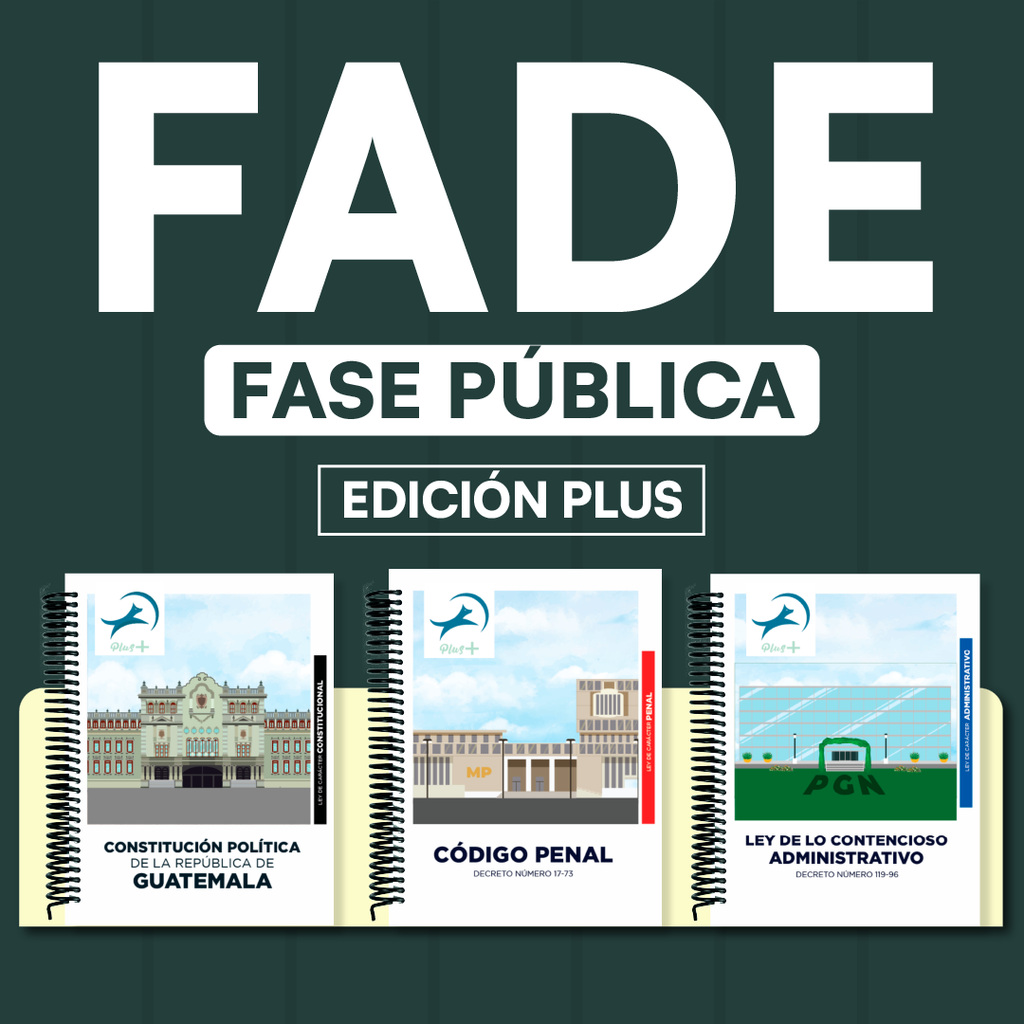 FADE - Paquete de 51 Leyes Fase Pública (Plus➕)