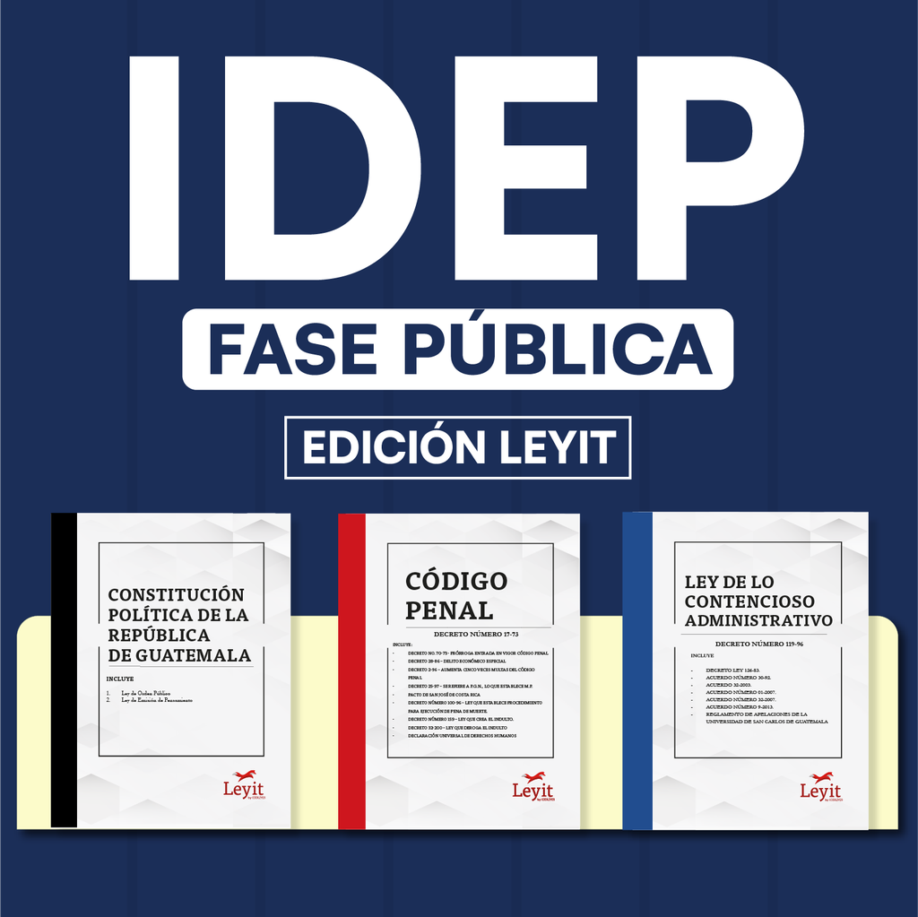 IDEP - Paquete de 59 Leyes Fase Pública (Leyit🦊)