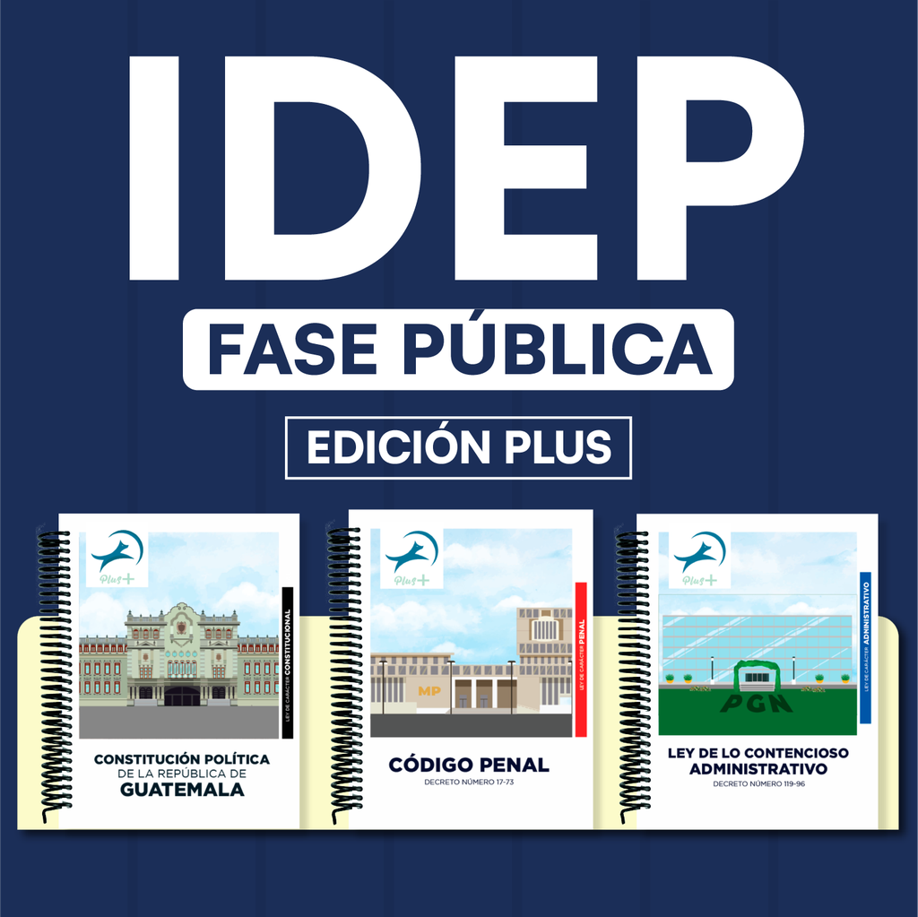 IDEP - Paquete de 59 Leyes Fase Pública (Plus➕)