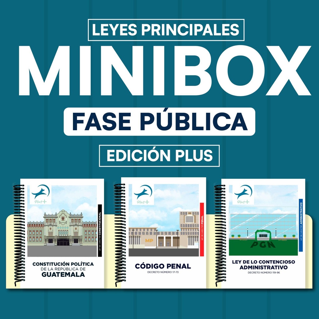 MiniBox- Paquete de 10 Leyes Fase Pública (Plus➕)