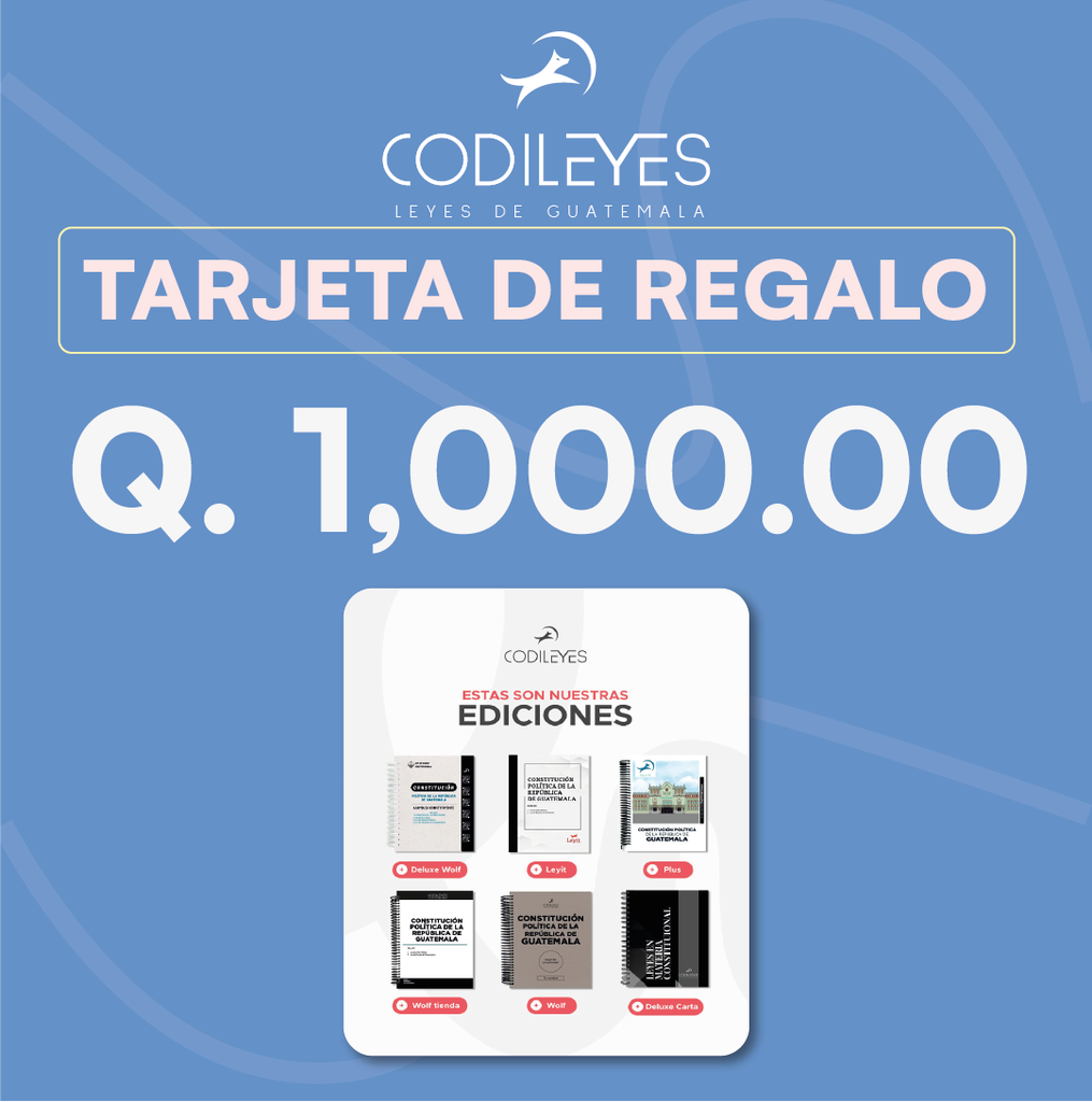 Tarjeta de regalo Q1000