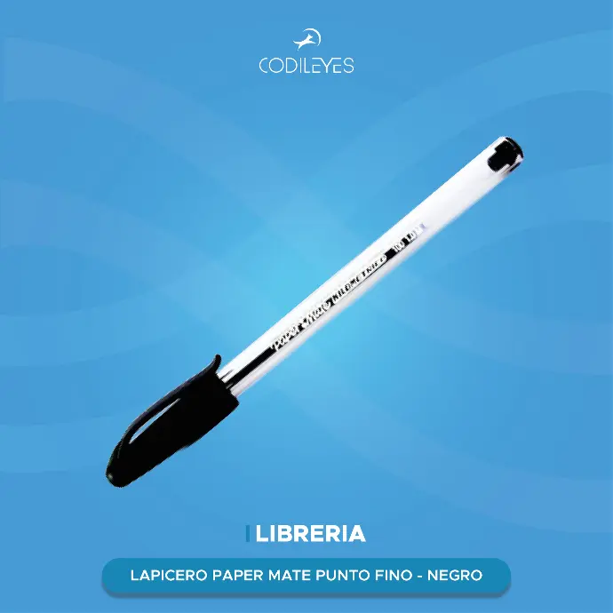 Bolígrafo Paper Mate Kilométrico 100 punto fino (12)