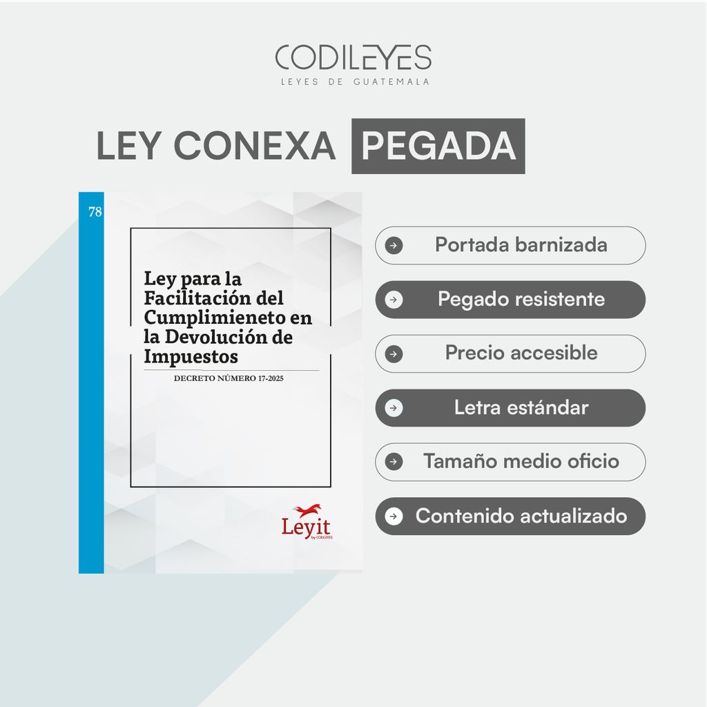 Admin-78 Ley Para la Facilitación del Cumplimiento en la Devolución de Impuestos