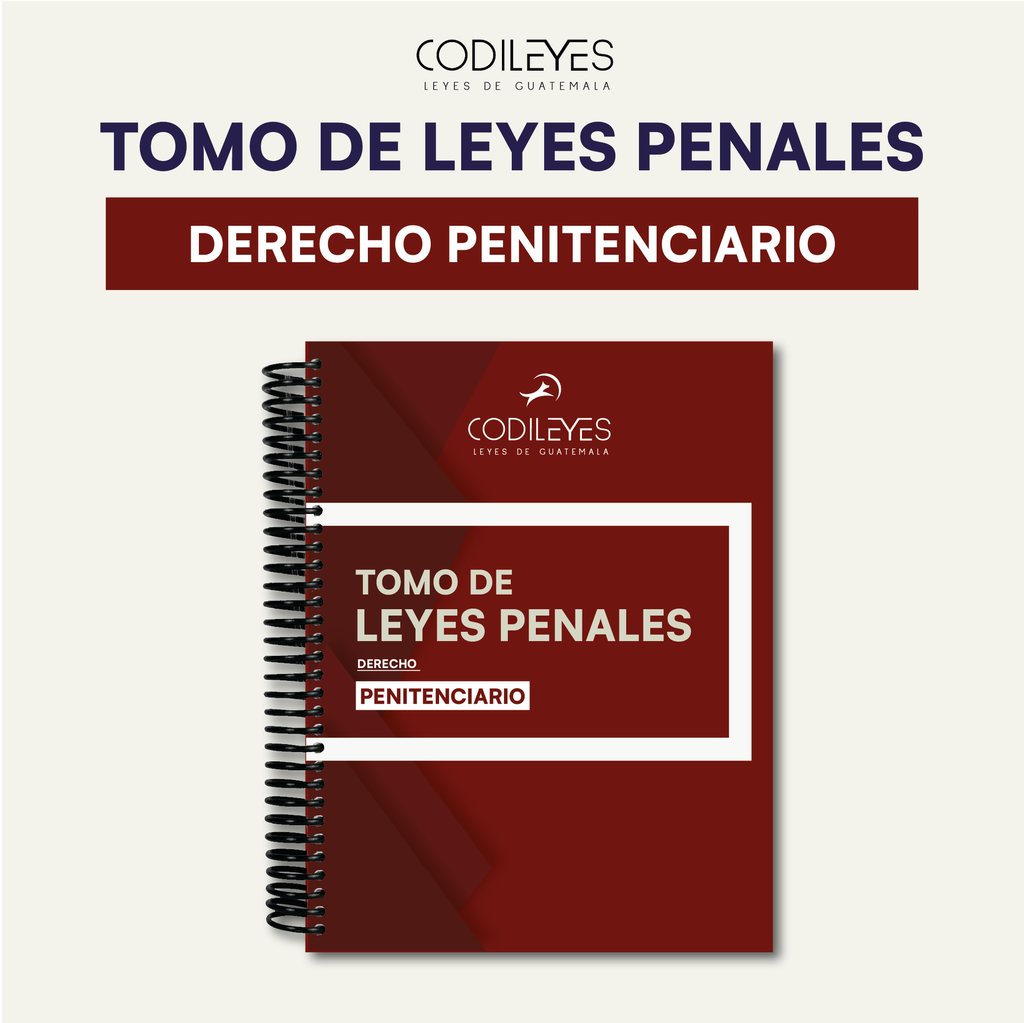 Tomo De Leyes Penales - En Materia De Derecho Penitenciario