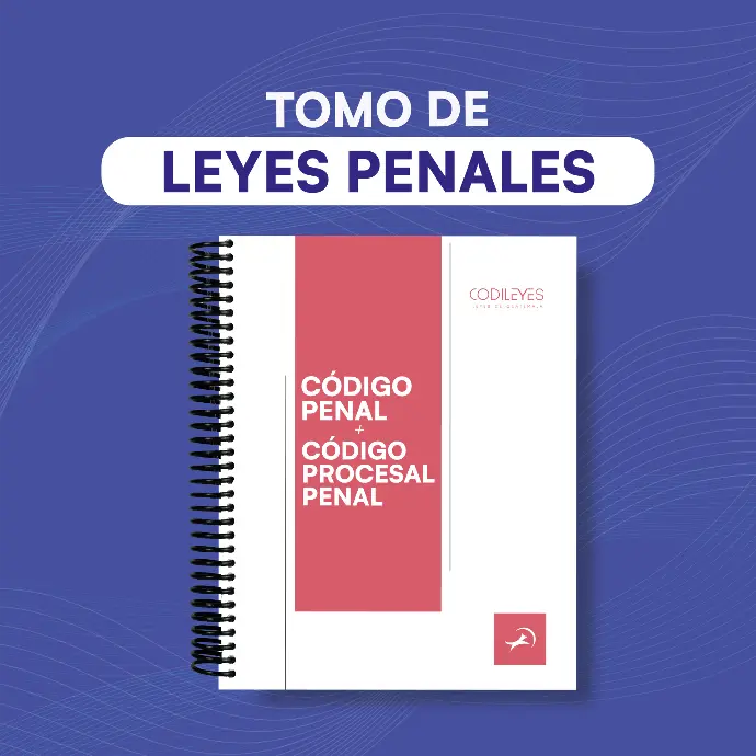 Tomo de Leyes En Materia Penal