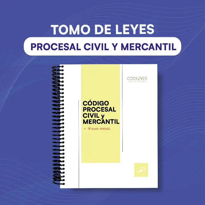 Tomo de Leyes en Materia Procesal Civil Y Mercantil 