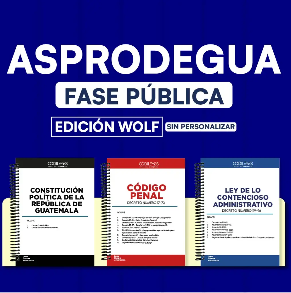 Fase Pública ASPRODEGUA - Wolf🐺❌ Sin personalizar