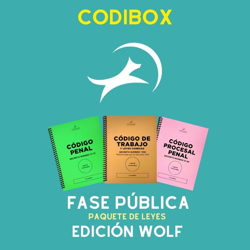 CodiBox Fase Pública - Edición Wolf🐺❌ Sin personalizar