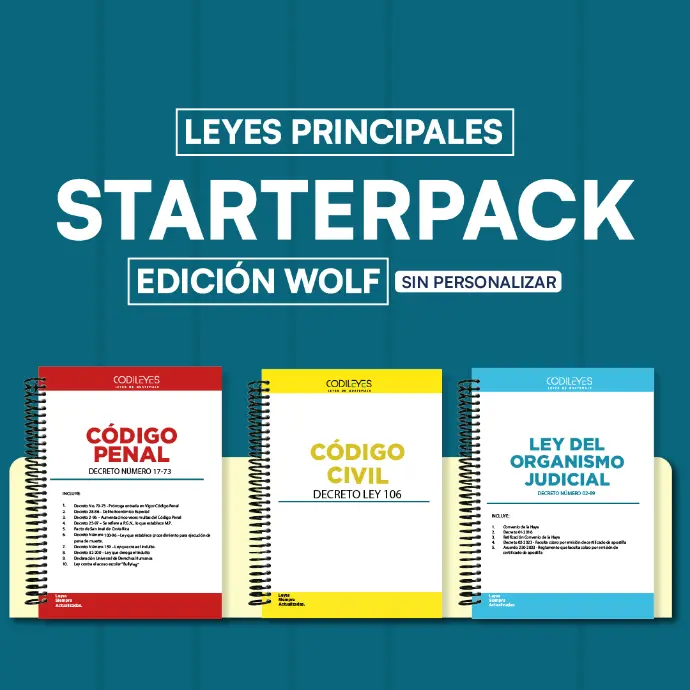 Starter Pack CuasiAbogado y Notario-Edición Wolf🐺 Sin Personalizar❌