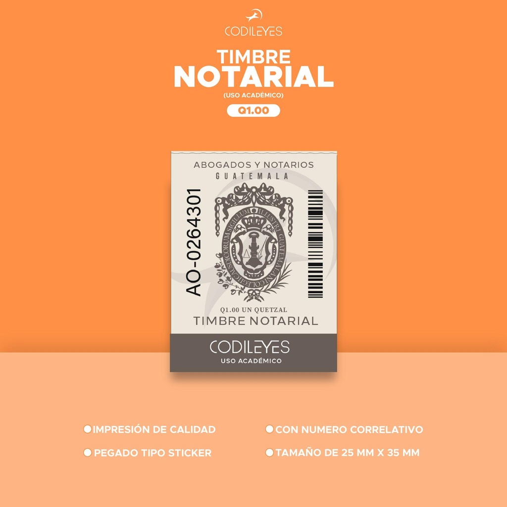 Unidad de Timbre Notarial