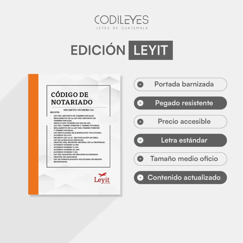 Código De Notariado + Leyes Anexas