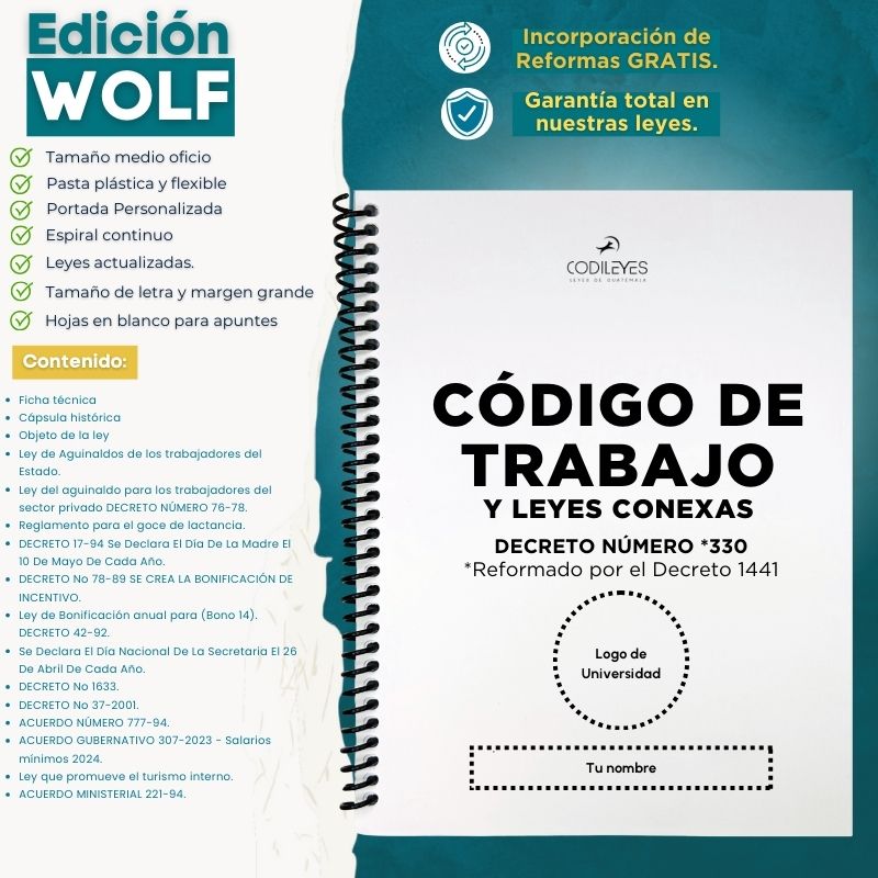 Código De Trabajo + Leyes Anexas