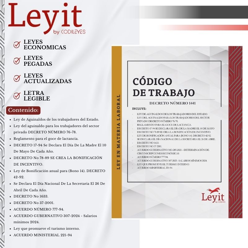 Código De Trabajo + Leyes Anexas
