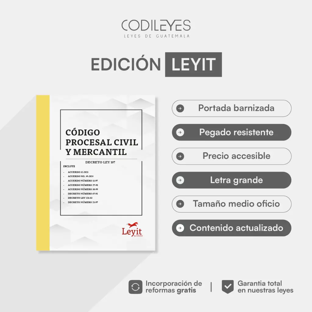 Código Procesal Civil Y Mercantil + Leyes Anexas