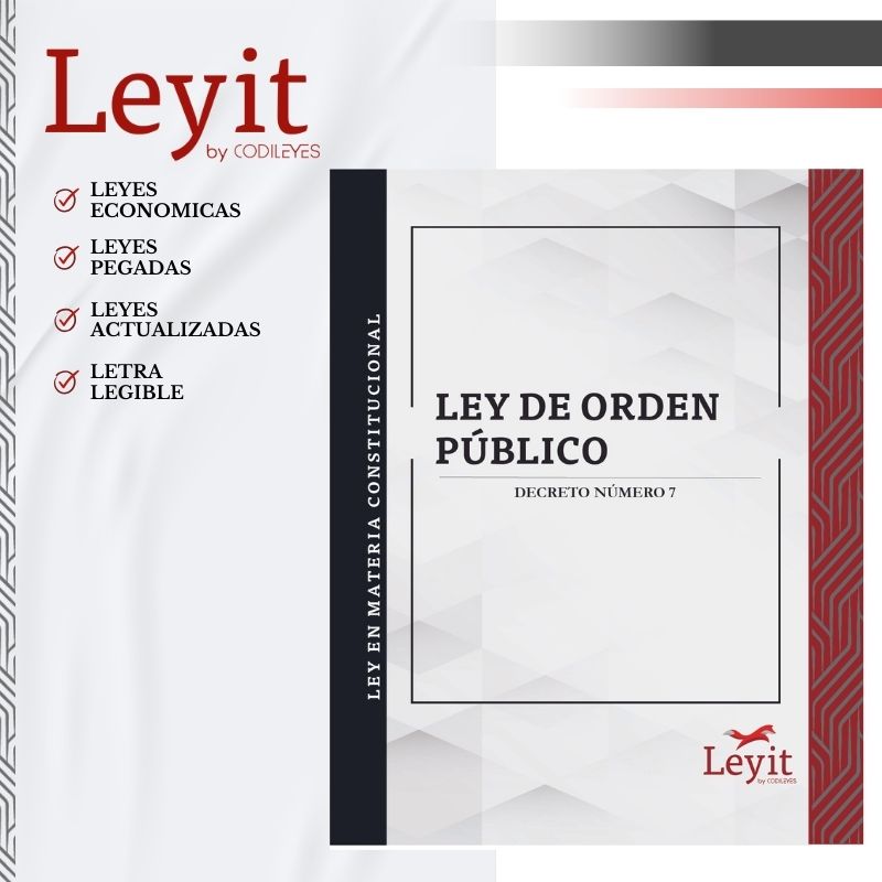 Ley De Orden Público 