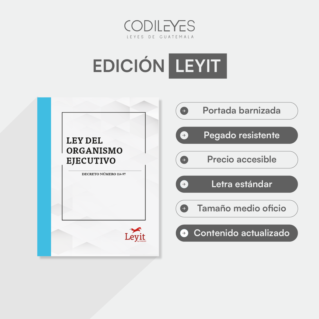 Ley Del Organismo Ejecutivo