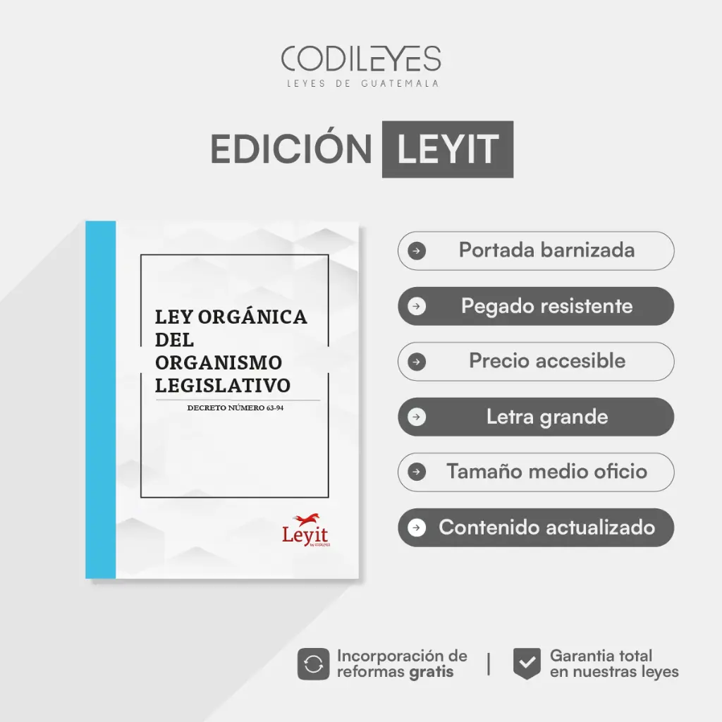 Ley Del Organismo Legislativo