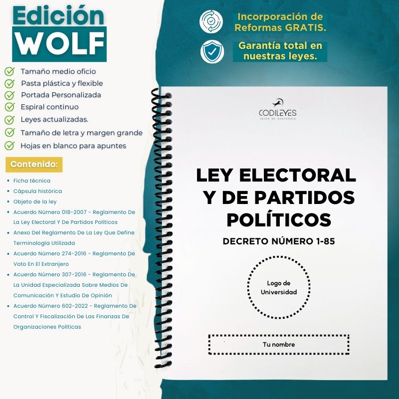 Ley Electoral Y De Partidos Políticos