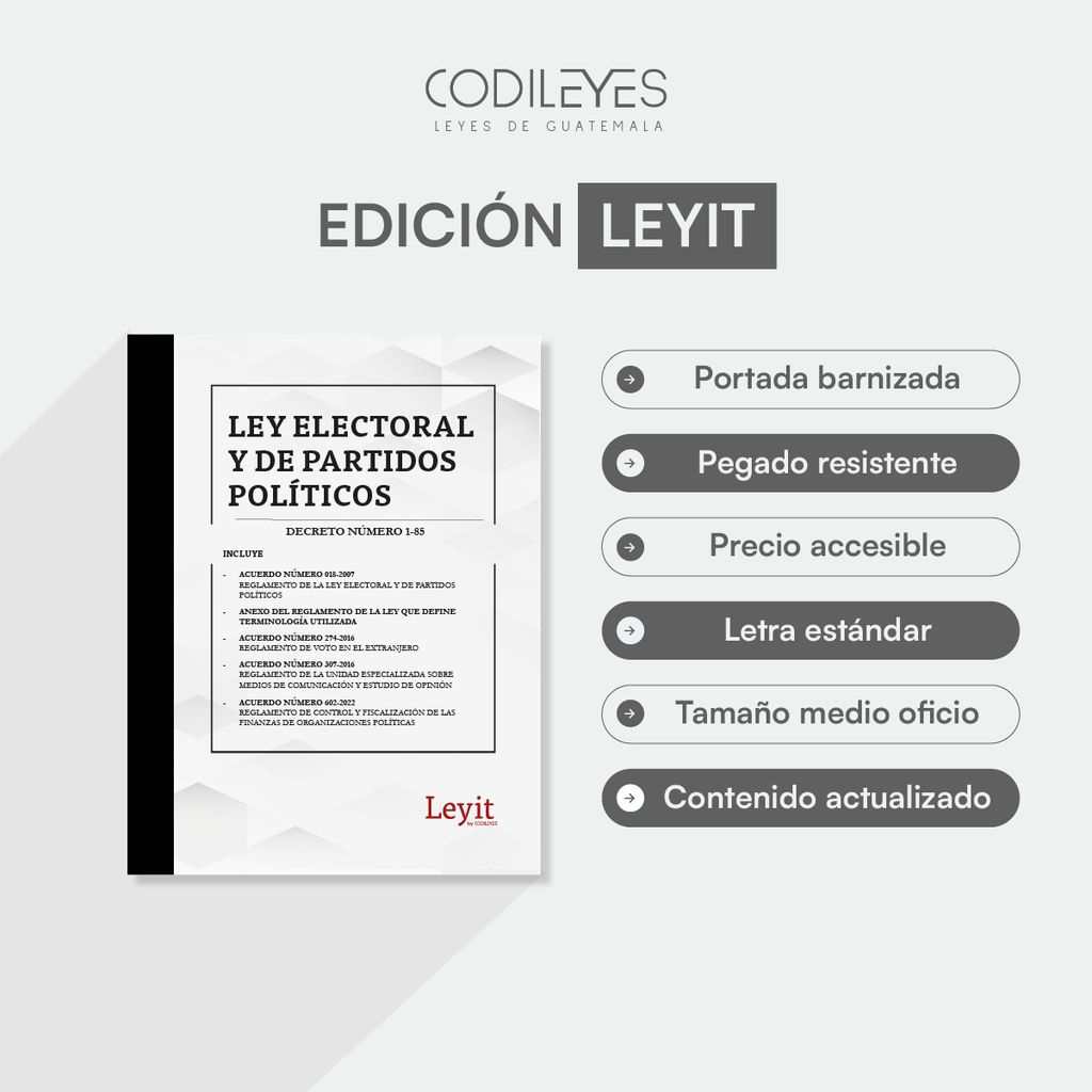 Ley Electoral Y De Partidos Políticos