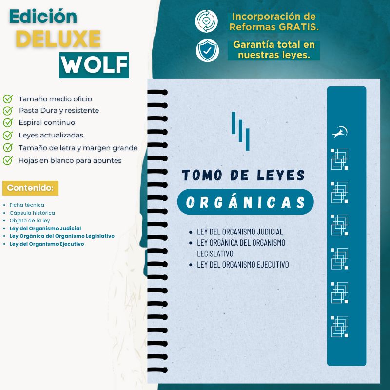 Tomo De 3 Leyes Orgánicas 