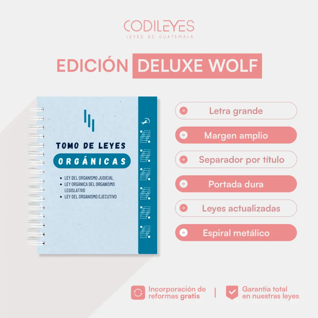 Tomo De 3 Leyes Orgánicas 