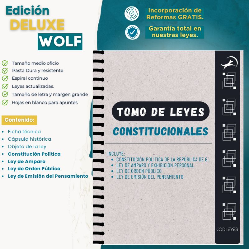 Tomo De 4 Leyes Constitucionales 
