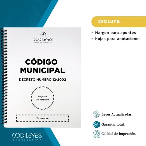 Admin-03 Código Municipal  (Codi (Con espiral), Blanco, Con Nombre✅, Con Logo✅)