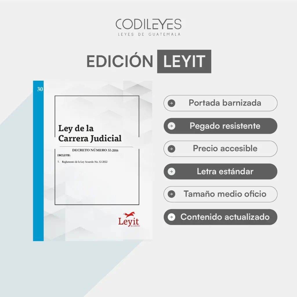 Admin-30 Ley De La Carrera Judicial