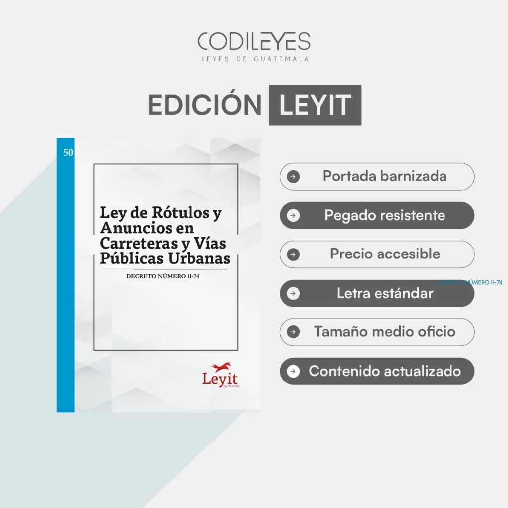 Admin-50 Ley De Rótulos Y Anuncios En Carreteras Y Vías Públicas Urbanas 