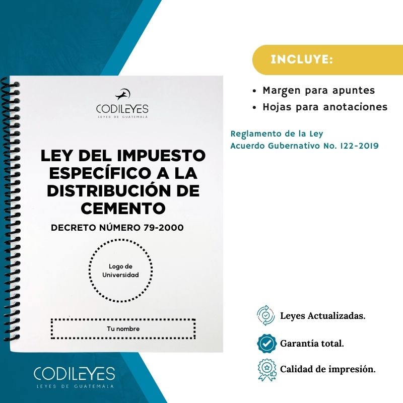 Admin-60 Ley Del Impuesto Específico A La Distribución De Cemento 