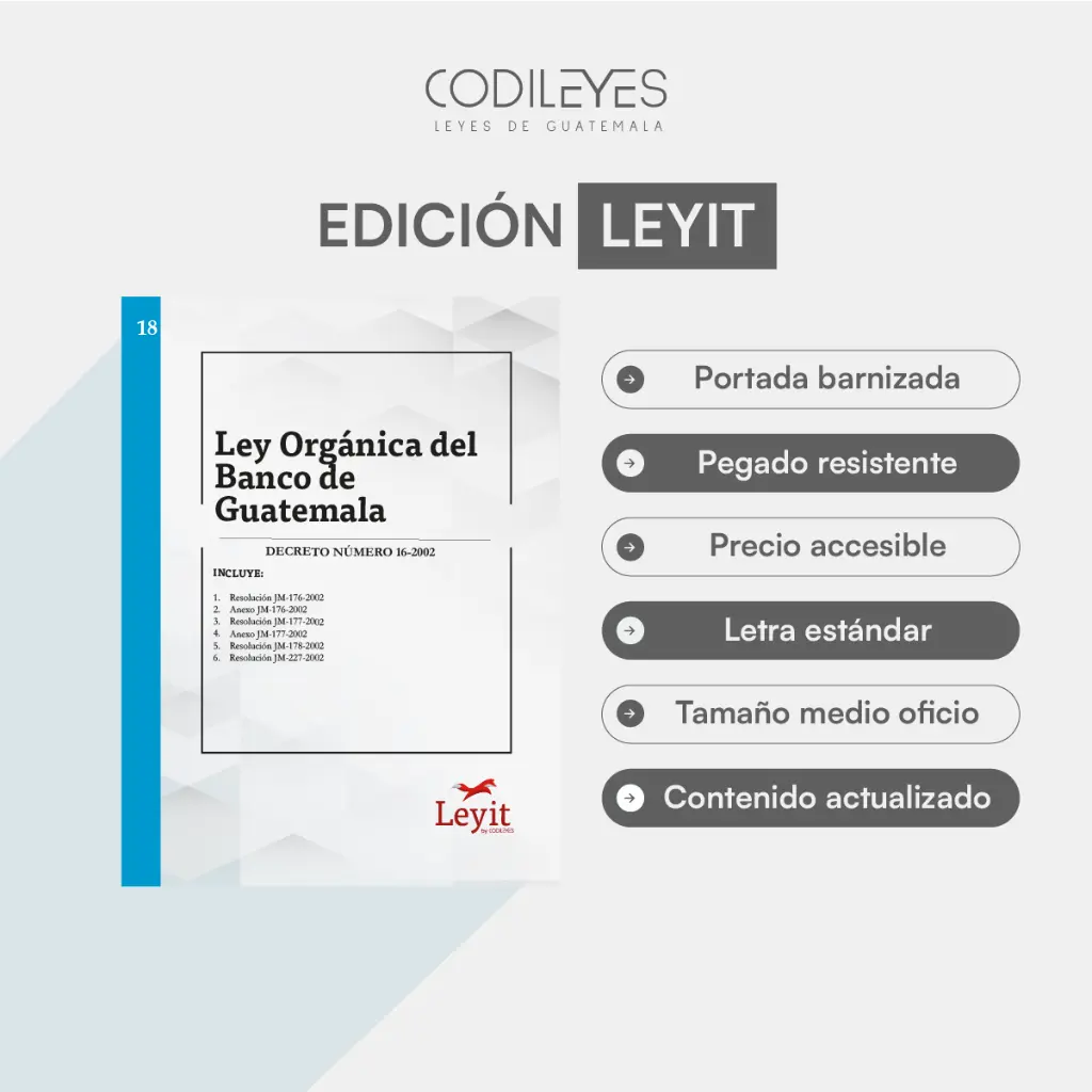 Admin-18 Ley Orgánica Del Banco De Guatemala