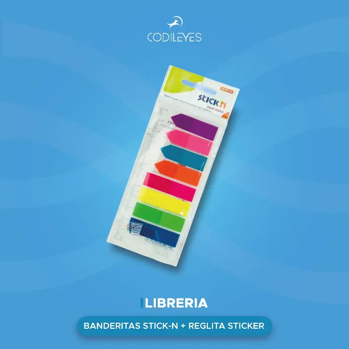 Flechitas + Reglita Sticker (24)