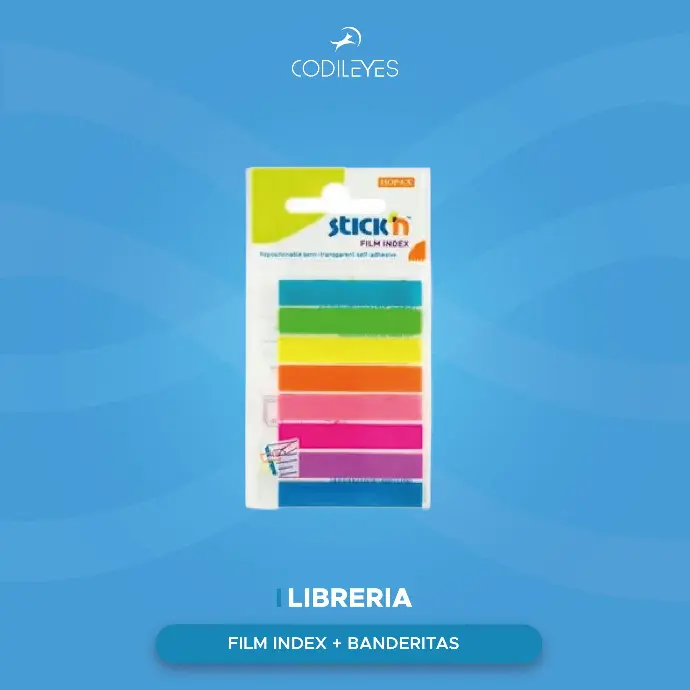 Film Index + Mini Banderitas Sticker (24)