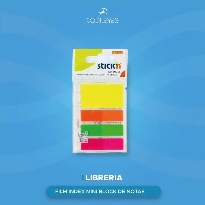 Film Index - Mini Block De Notas Sticker (24)