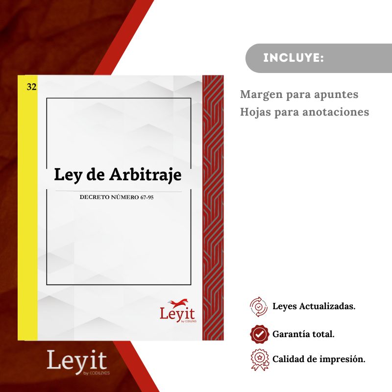 Civ-32 Ley de Arbitraje