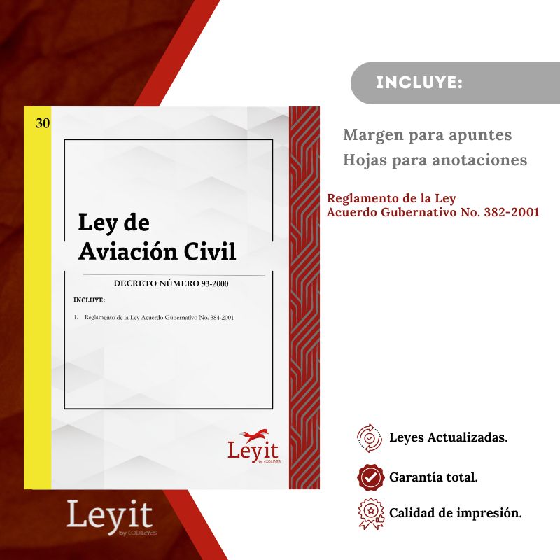 Civ-30 Ley De Aviación Civil 
