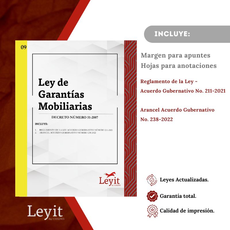 Civ-09 Ley De Garantías Mobiliarias