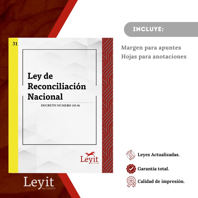 Civ-31 Ley De Reconciliación Nacional 