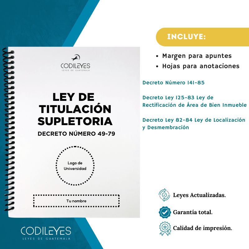 Civ-16 Ley De Titulación Supletoria 
