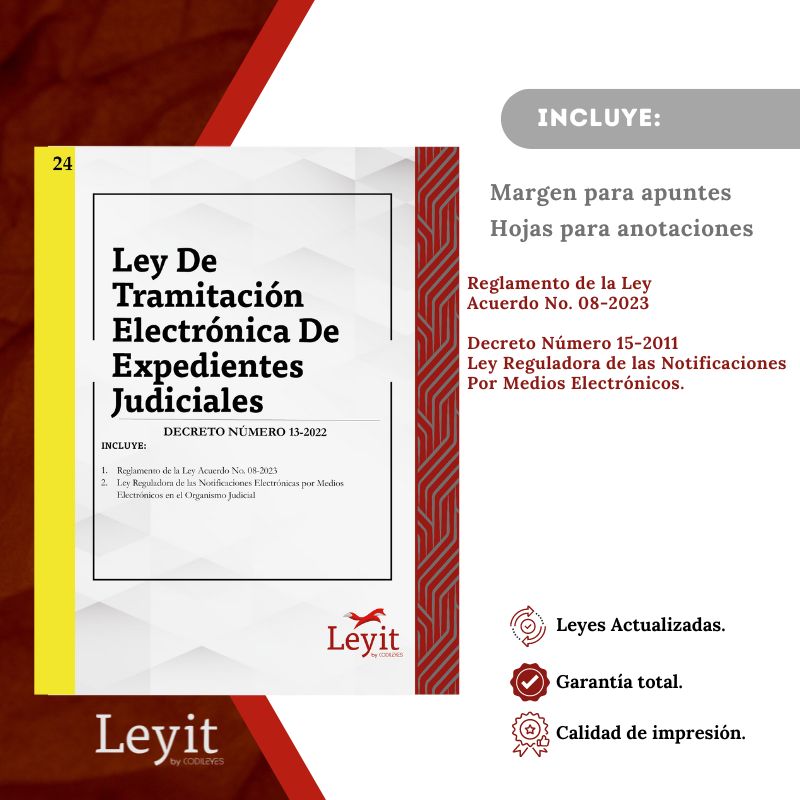 Civ-24 Ley De Tramitación Electrónica De Expedientes Judiciales