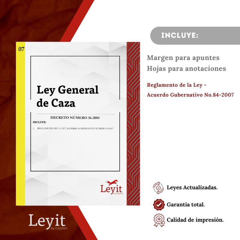 Civ-07 Ley General De Caza 