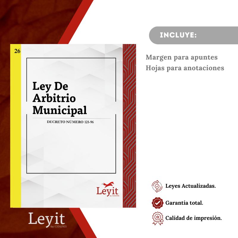 Civ-26 Ley de Arbitrio Municipal